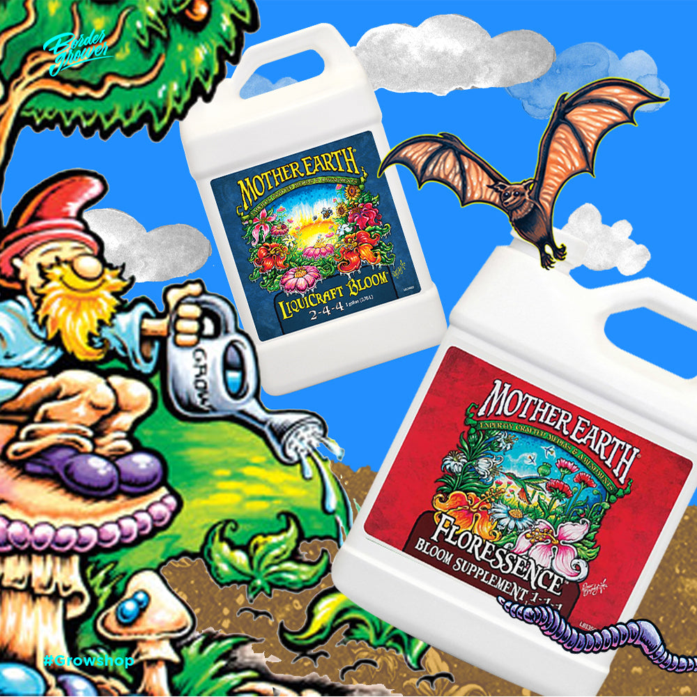 LIQUIDCRAFT COMBO GROW + BLOOM Combo de nutrición base premium 100% orgánico de una sola parte para todas las etapas del cultivo