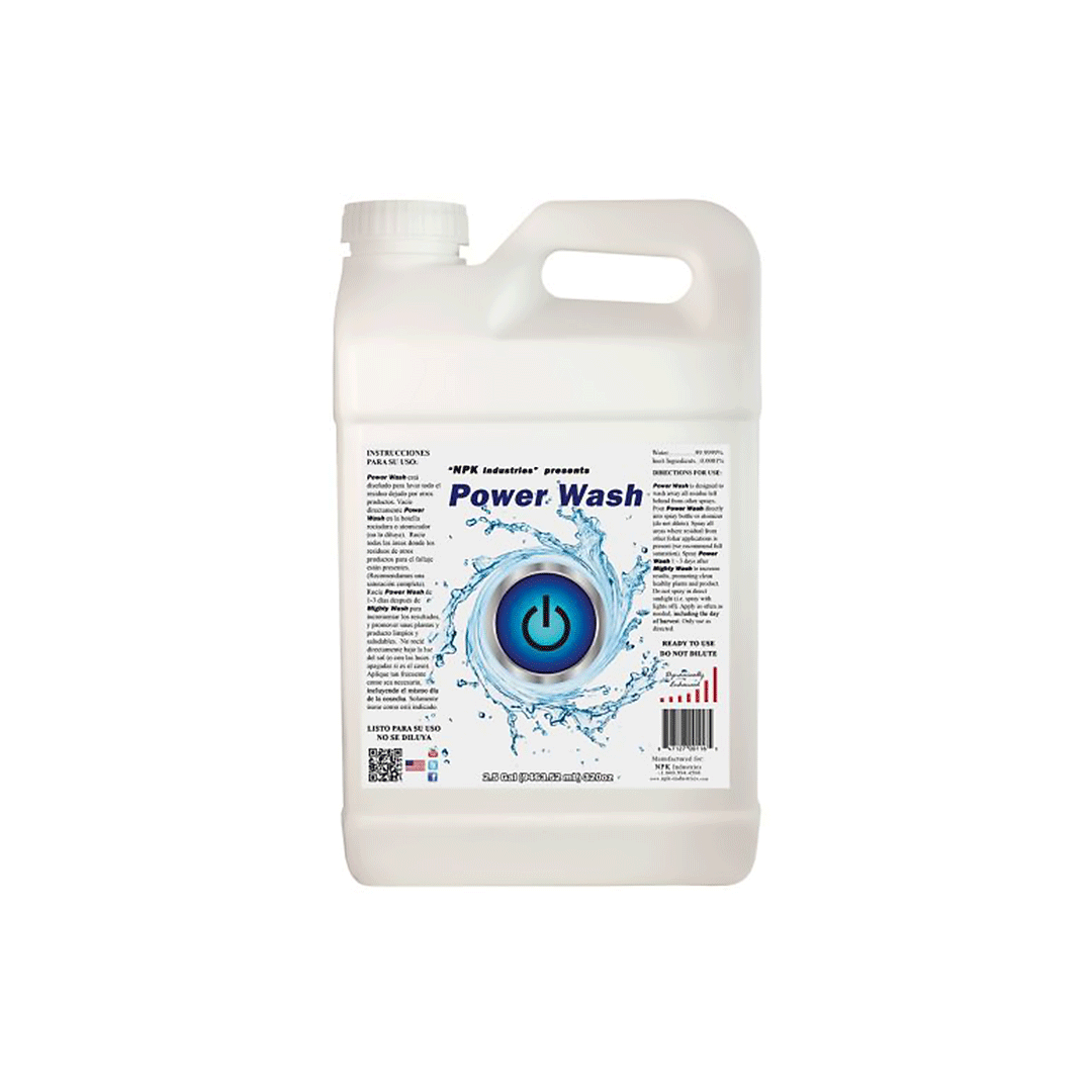 NPK Power Wash limpiador y pulidor de hojas