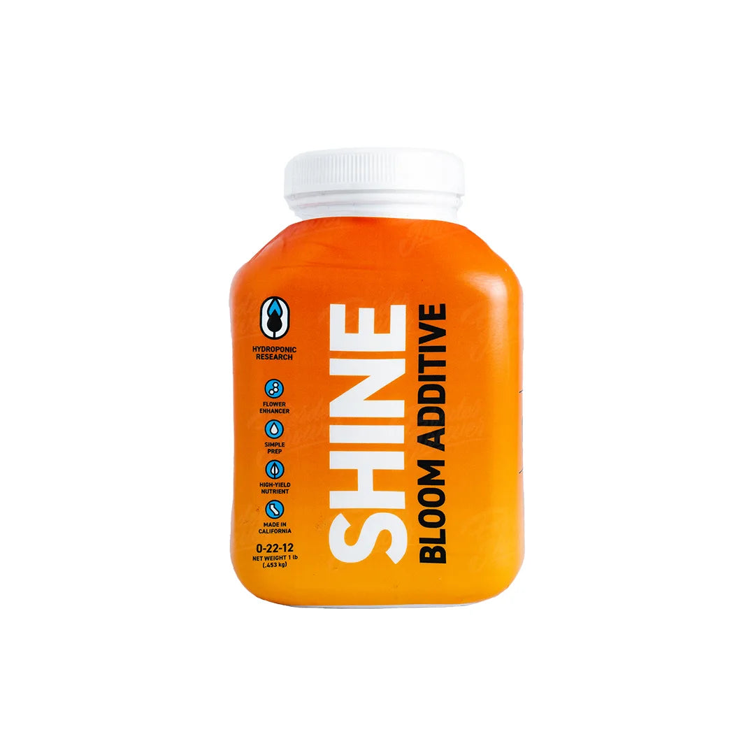SHINE Suplemento De Floración Maximiza La Producción De Resina Y Aceites Esenciales De Tus Cultivos