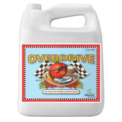 OVERDRIVE Fertilizante Estimulador De Floración Mas Peso y Tamaño En Tus Cosechas