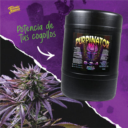 PURPINATOR Aditivo Para Floración, Maximiza Aromas Y Sabores