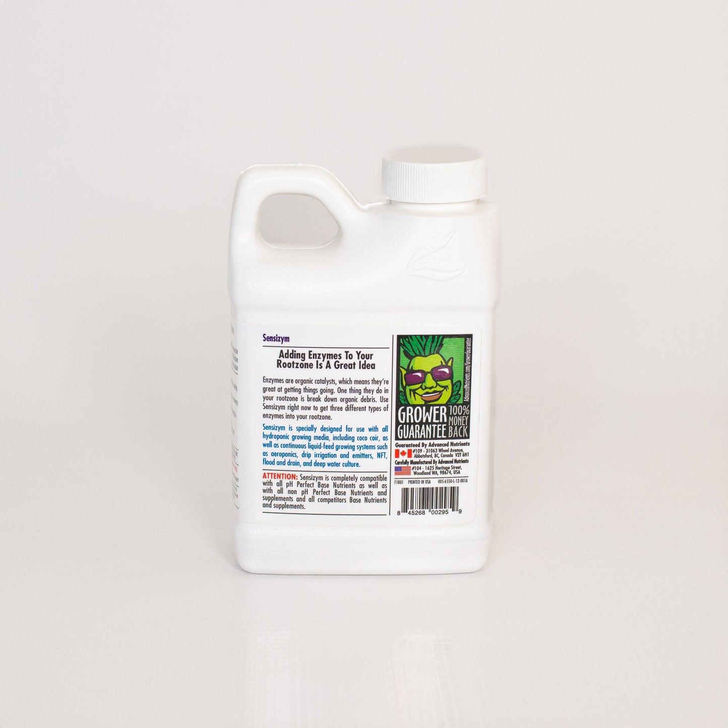 SENSIZYM Fertilizante A Base De Enzimas Renueva, Protege y Limpia tu raíz