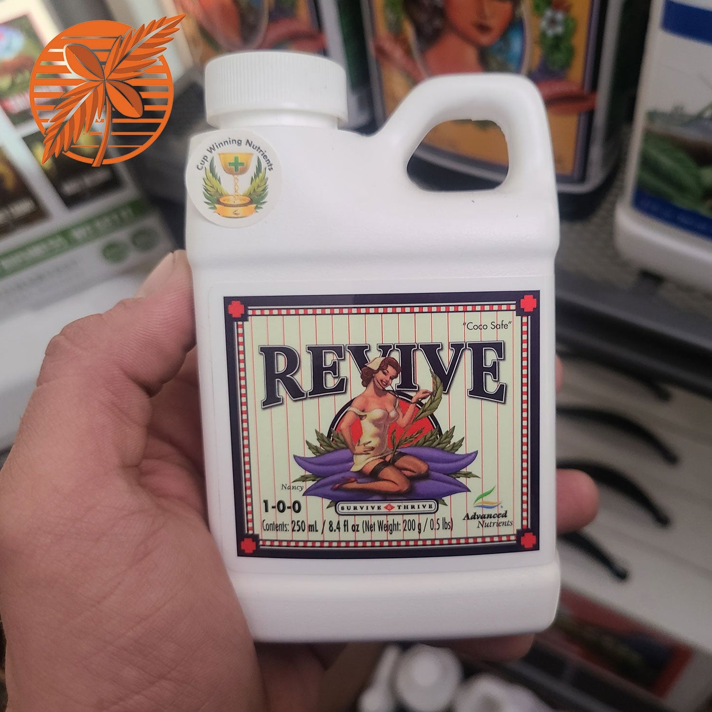 REVIVE Fórmula Revitalizadora Para Plantas Alivia El Estrés y Debilidad De Tus Cultivos