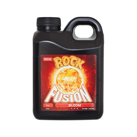 ROCK FUSION BLOOM Nutriente base para floración de una sola parte de 250 mL