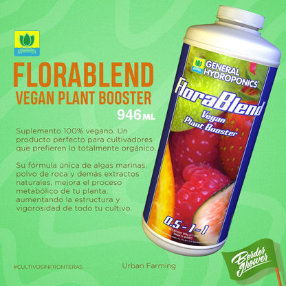 FLORABLEND Suplemento Para Todas Las Etapas Mejora La Vigorosidad De Tu Cultivo