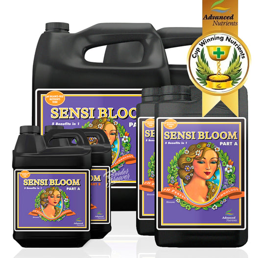 DÚO SENSI BLOOM  A + B | Advanced Nutrients - Fertilizante Base de Floración Nutrición Completa Y Profesional