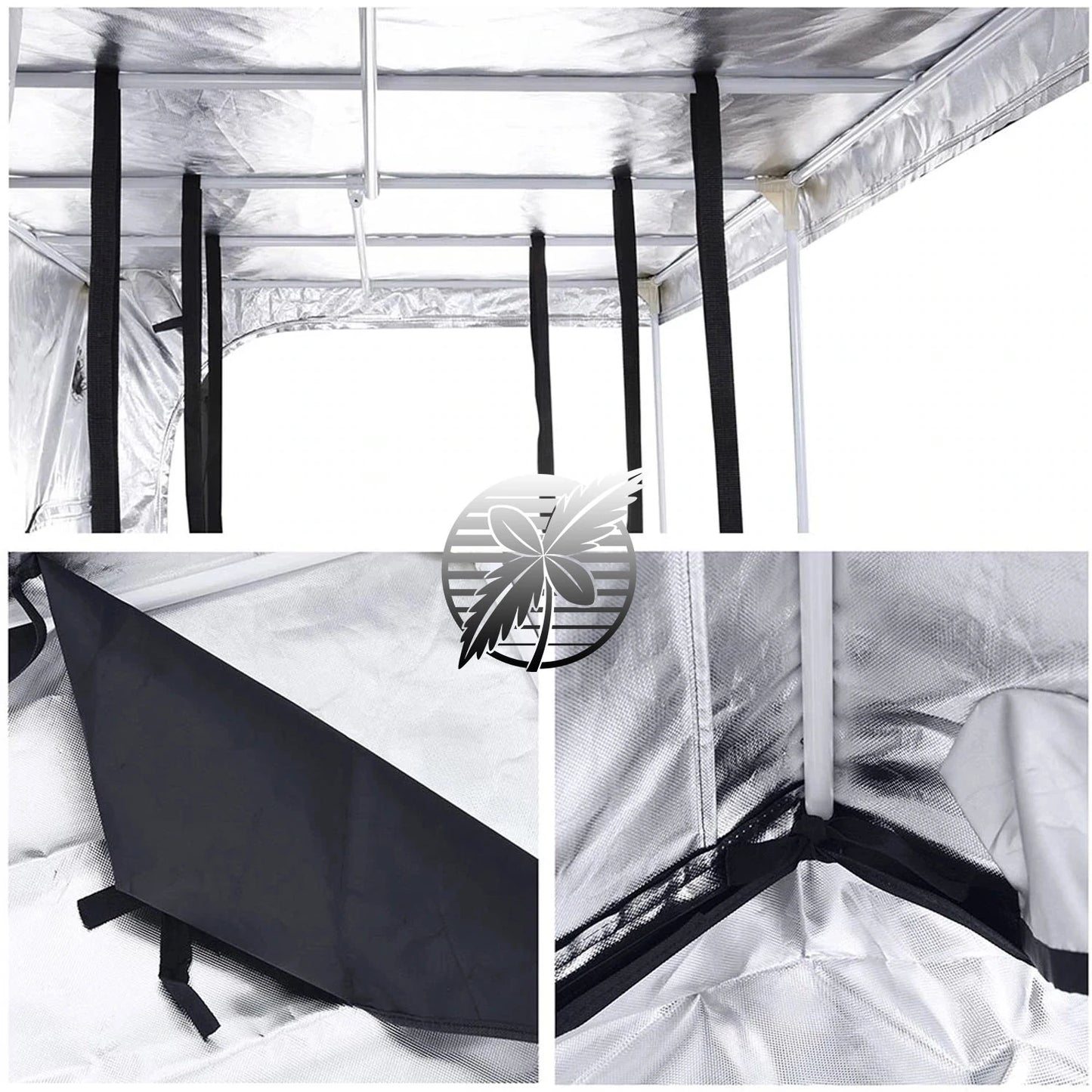 ARMARIO DE CULTIVO iPower De 2mx2mx2m El Espacio Optimo Para Cultivar Muchas Plantas En Interior