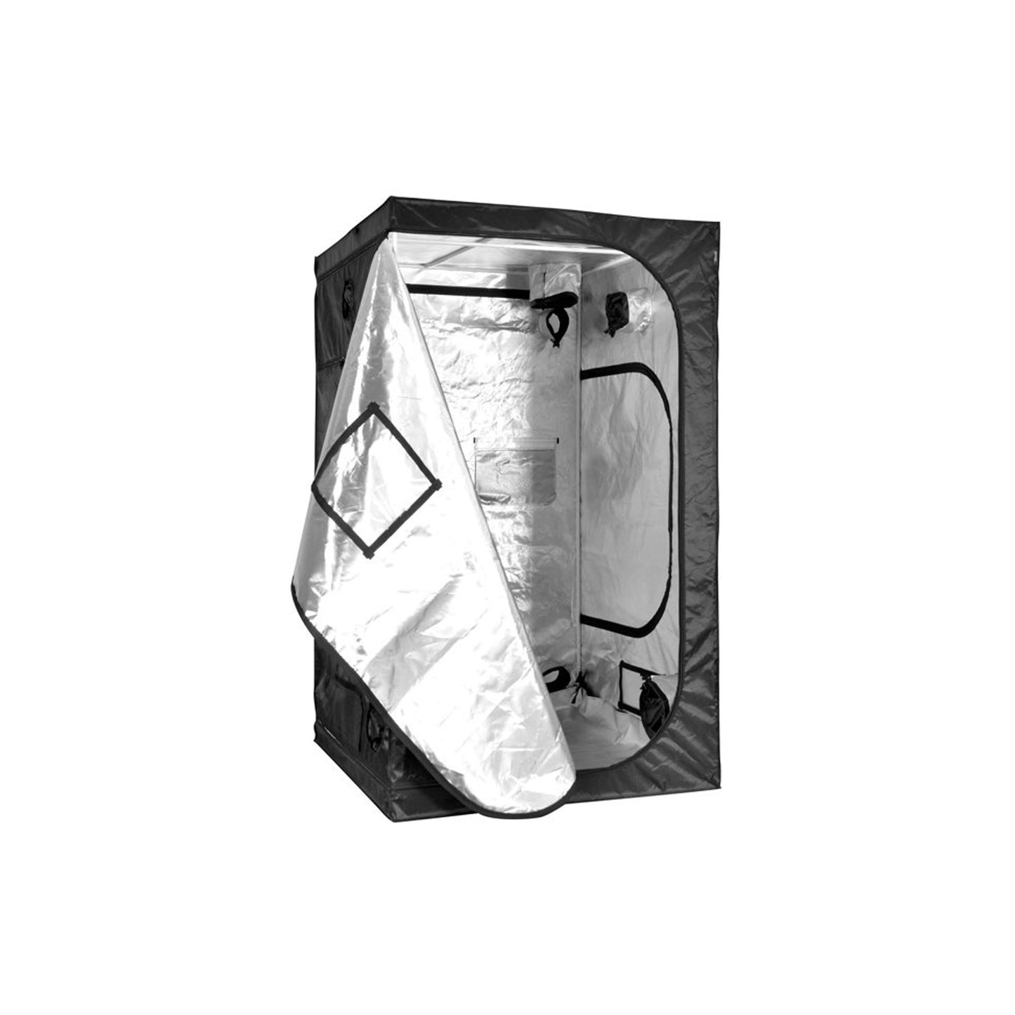 Kit De Auto Cultivo Chico | Armario De Cultivo, Lampara LED, Sistema De Ventilación y Accesorios