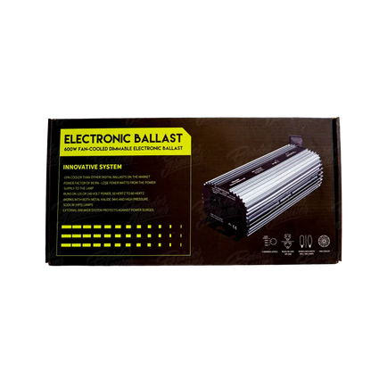 BALASTRA DIGITAL iPower De 600W Con Regulador Para Alta Presión De Sodio(HPS) Y Haluro Metálico(HM)