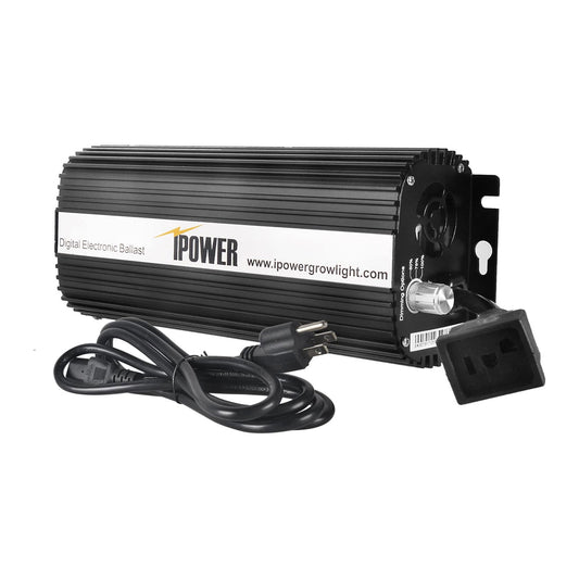 BALASTRA DIGITAL iPower De 1000W Con Regulador Para Alta Presión De Sodio(HPS) Y Haluro Metálico(HM)