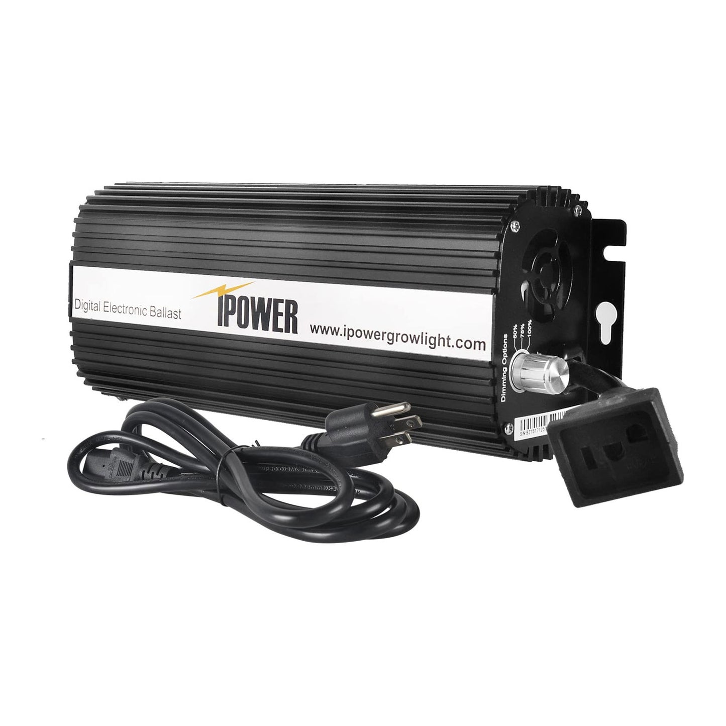 Lampara de cultivo alta presión de sodio  1000W con reflector Aircool