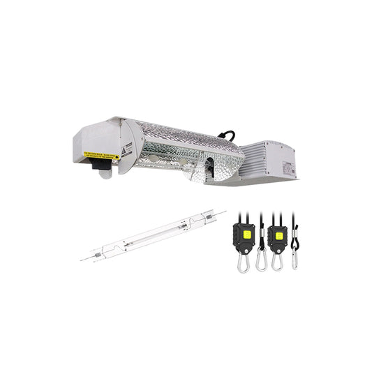 Lámpara de cultivo Sistema Double Ended con Bulbo 1000W FLEXSTAR y balastra reguladora integrada (double ended grow light)