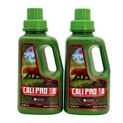CALI PRO BLOOM A + B Dúo De Nutrientes Base Para Floración Maximiza Tu Producción De Flores