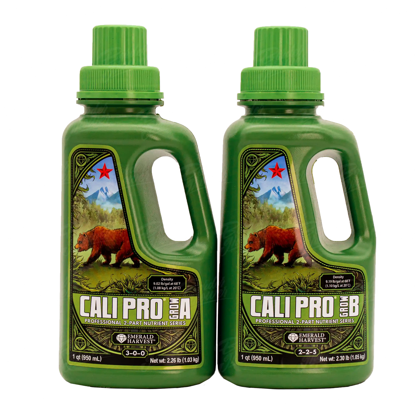 CALI PRO GROW A + B Dúo De Nutrientes Base Para Vegetación Maximiza Tu Producción De Hojas Y Tallos