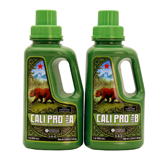 CALI PRO GROW A + B Dúo De Nutrientes Base Para Vegetación Maximiza Tu Producción De Hojas Y Tallos