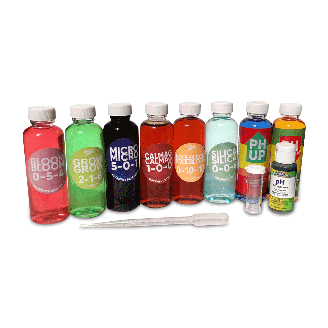 Kit completo AUTO-CULTIVO con medidor de pH y ajustadores ENVÍO GRATIS