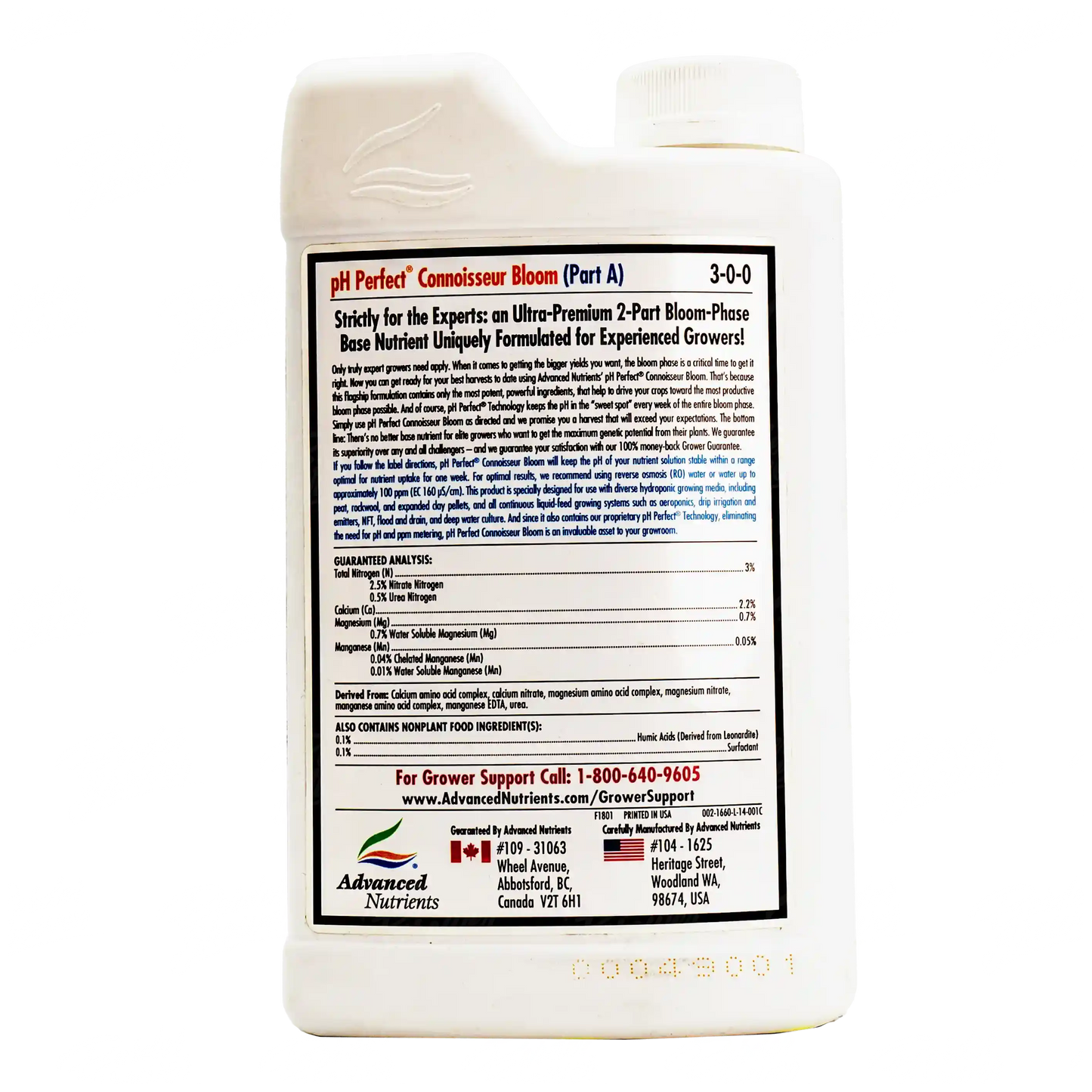 Connoisseur: Bloom A | Advanced Nutrients - Fertilizante Base para Floración