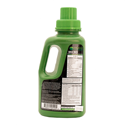 EMERALD HARVEST MICRO Fertilizante Base Maximiza El Desarrollo De Raíces Y Absorción De Nutrientes