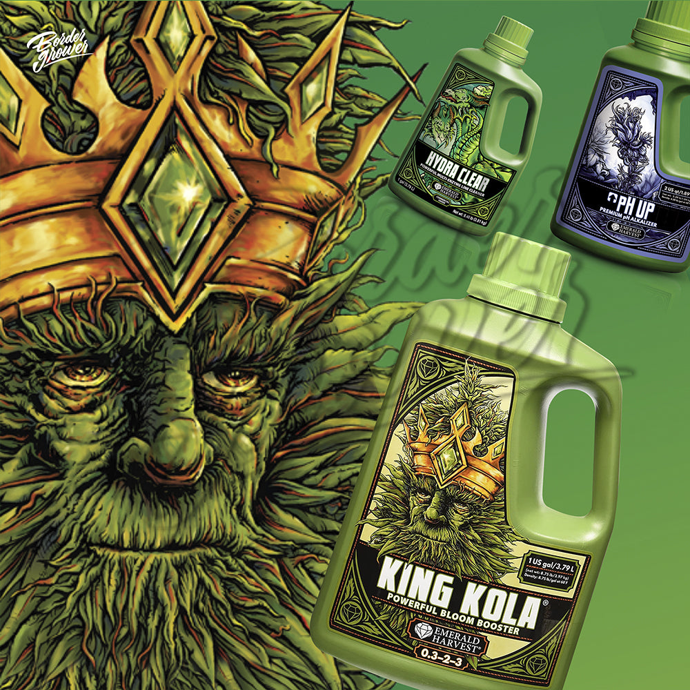 EMERALD GODDESS Suplemento Tónico Premium Para Aumentar El Crecimiento E Ingesta Nutrimental De Tu Cultivo