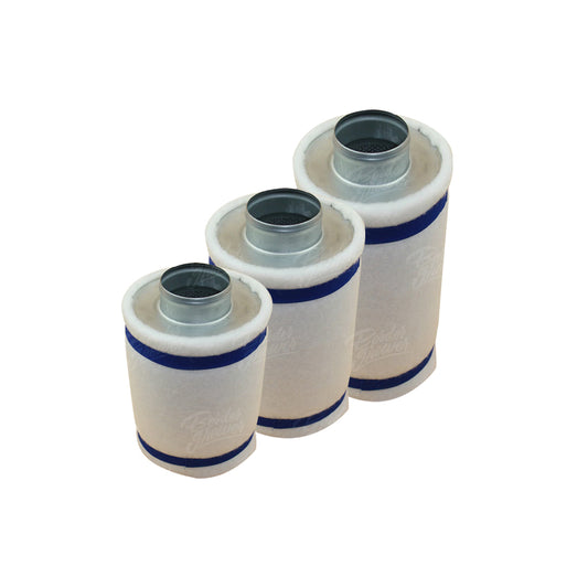 Filtros de Carbono de 4" (10.16cm) para sistemas de ventilación