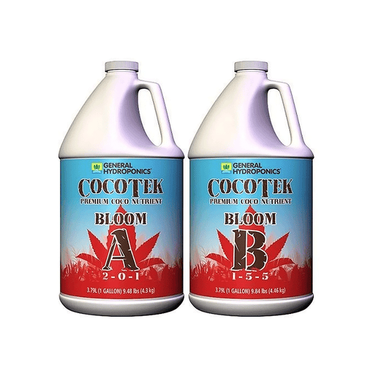 COCOTEK BLOOM A+B | General Hydroponics - Para Floración, Especial Para Plantas Cultivadas En Fibra De Coco