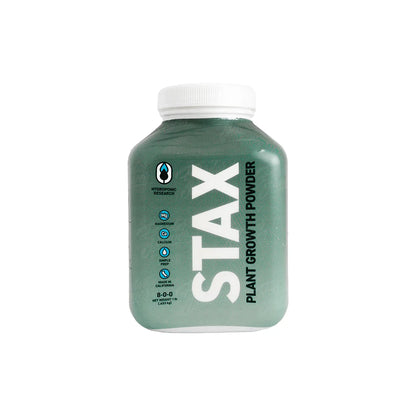 STAX Suplemento Para Vegetación Promueve El Crecimiento De Hojas Y Tallos Fuertes Y Sanos