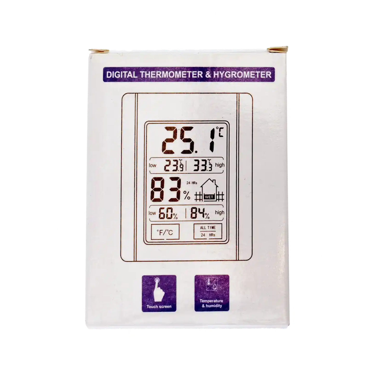 TERMOHIGRÓMETRO DIGITAL iPower Medidor de Humedad Y Temperatura Mayor Control De Las Condiciones Ambientales De Tu Cultivo