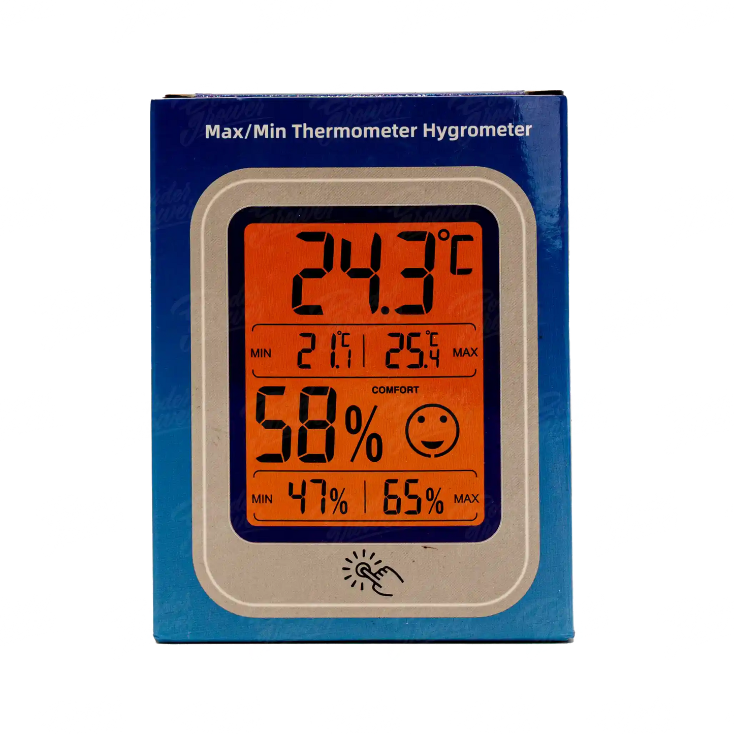 TERMOHIGRÓMETRO DIGITAL CON LUZ Medidor de Humedad Y Temperatura Mayor Control De Las Condiciones Ambientales De Tu Cultivo