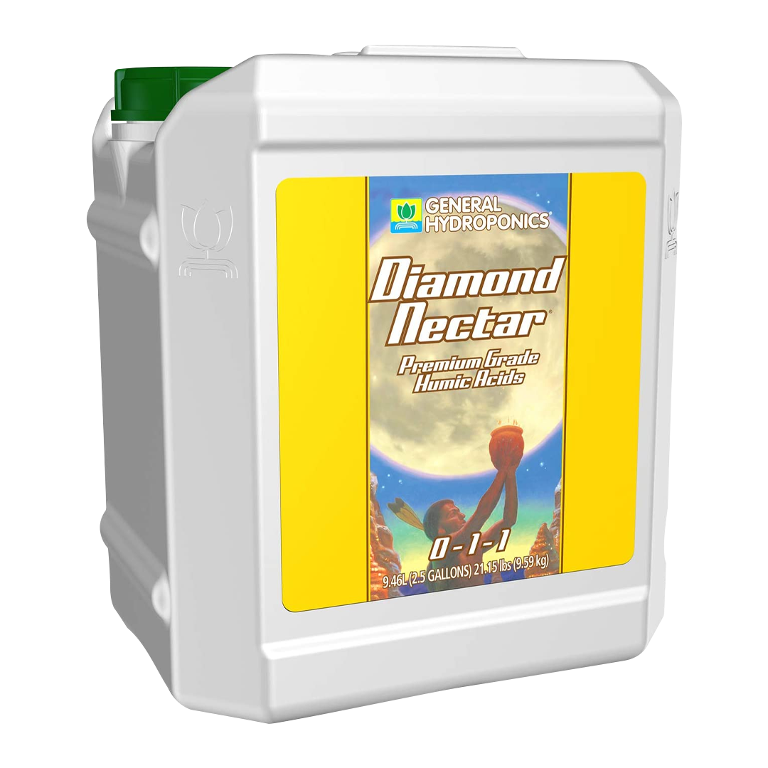 DIAMOND NECTAR | General Hydroponics - Ácidos Húmicos Y Fúlvicos, Mejora La Salud Y Desarrollo De Tus Plantas