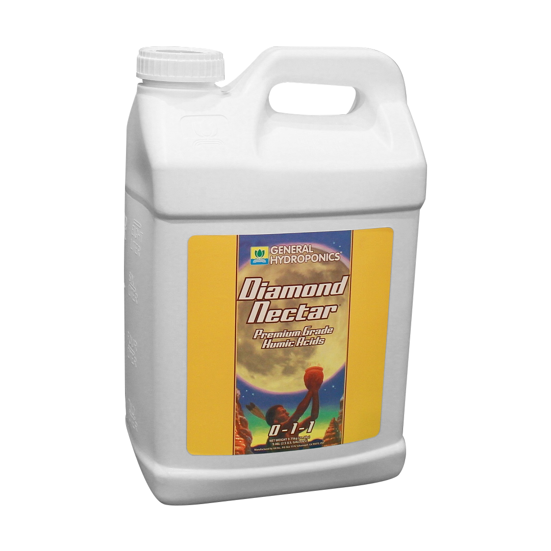DIAMOND NECTAR | General Hydroponics - Ácidos Húmicos Y Fúlvicos, Mejora La Salud Y Desarrollo De Tus Plantas