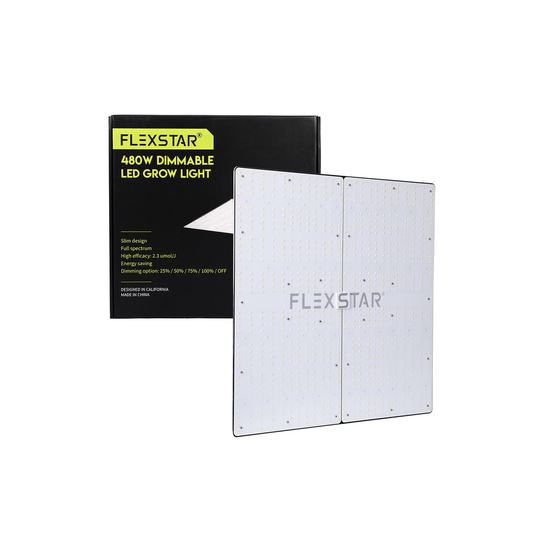 FlexStar 480W Lampara de Cultivo LED de Espectro Completo