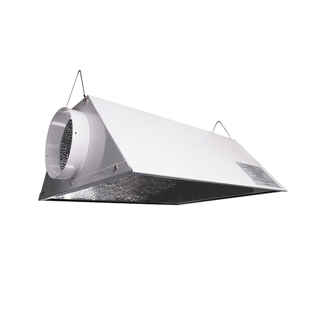 Lámpara de cultivo 600w Bulbo HPS balastra digital con regulador y reflector Air Cool de 6 pulgadas