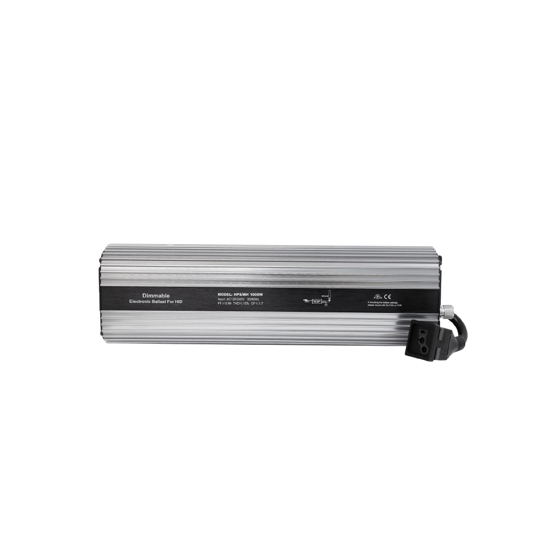 Lámpara de cultivo1000w HPS balastra digital y reflector de ala de gaviota, kit completo