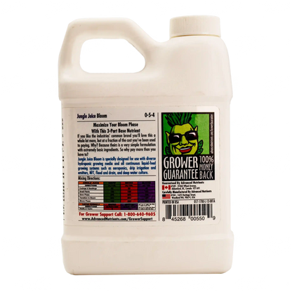 JUNGLE JUICE BLOOM Fertilizante Base Para Etapa De Floración Para Flores Mas Grandes
