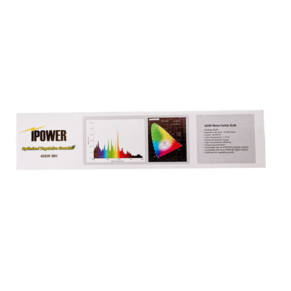 BULBO DE ALTA PRESIÓN DE SODIO (HPS) De 400 Watts Para Lámpara De Cultivo Mejora El Desarrollo Vegetativo De Tus Cultivos