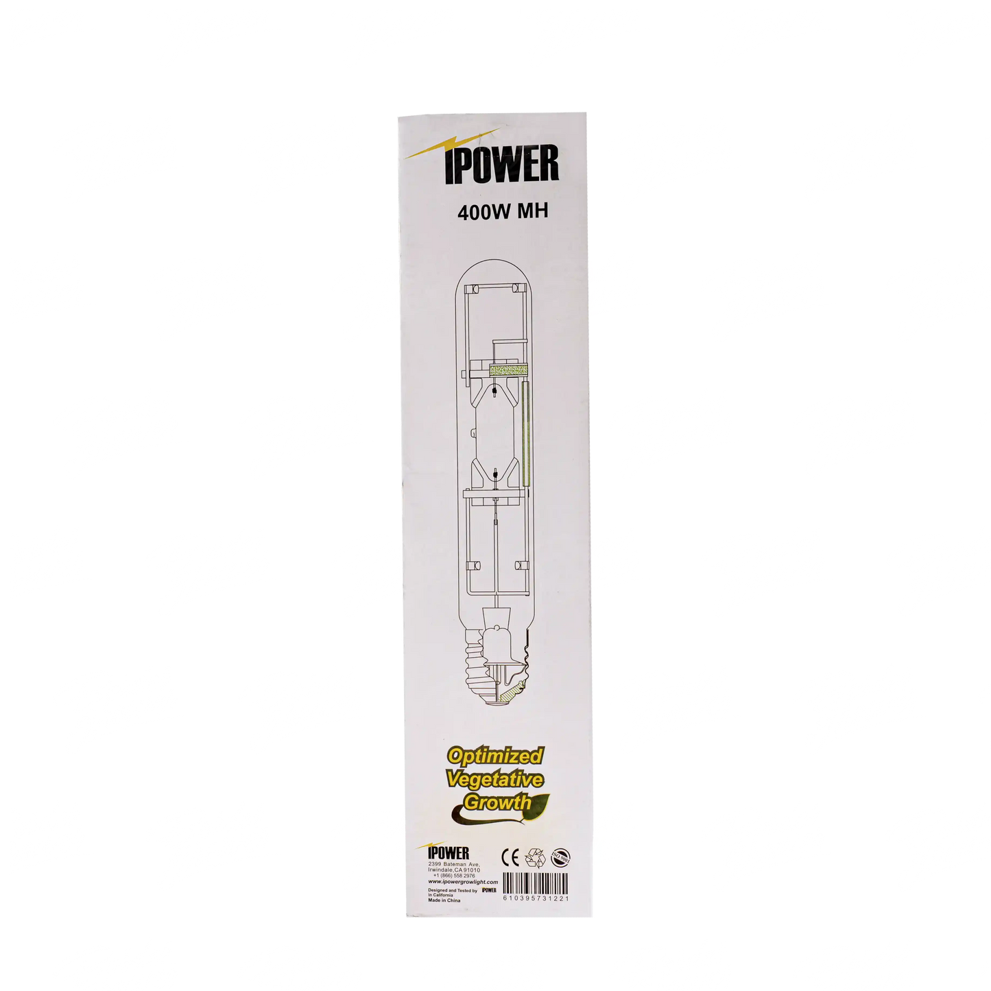 BULBO DE ALTA PRESIÓN DE SODIO (HPS) De 400 Watts Para Lámpara De Cultivo Mejora El Desarrollo Vegetativo De Tus Cultivos