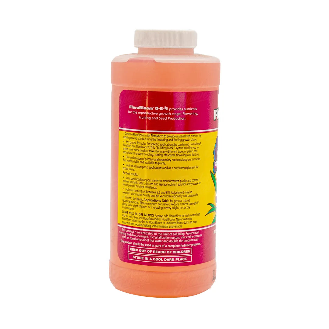 Flora Series: FloraBloom | General Hydroponics - Fertilizante Base Para Etapa De Floración