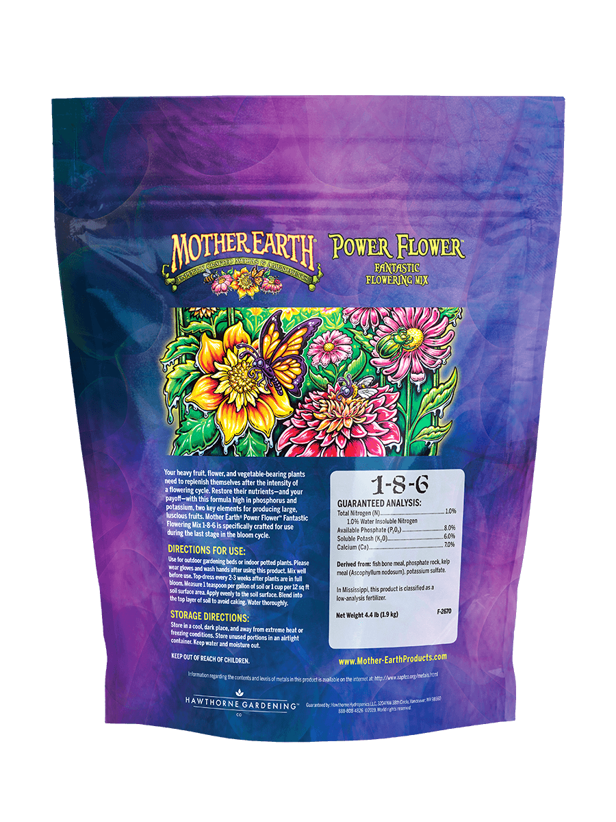 Power Flower 1.9 kg de MOTHER EARTH