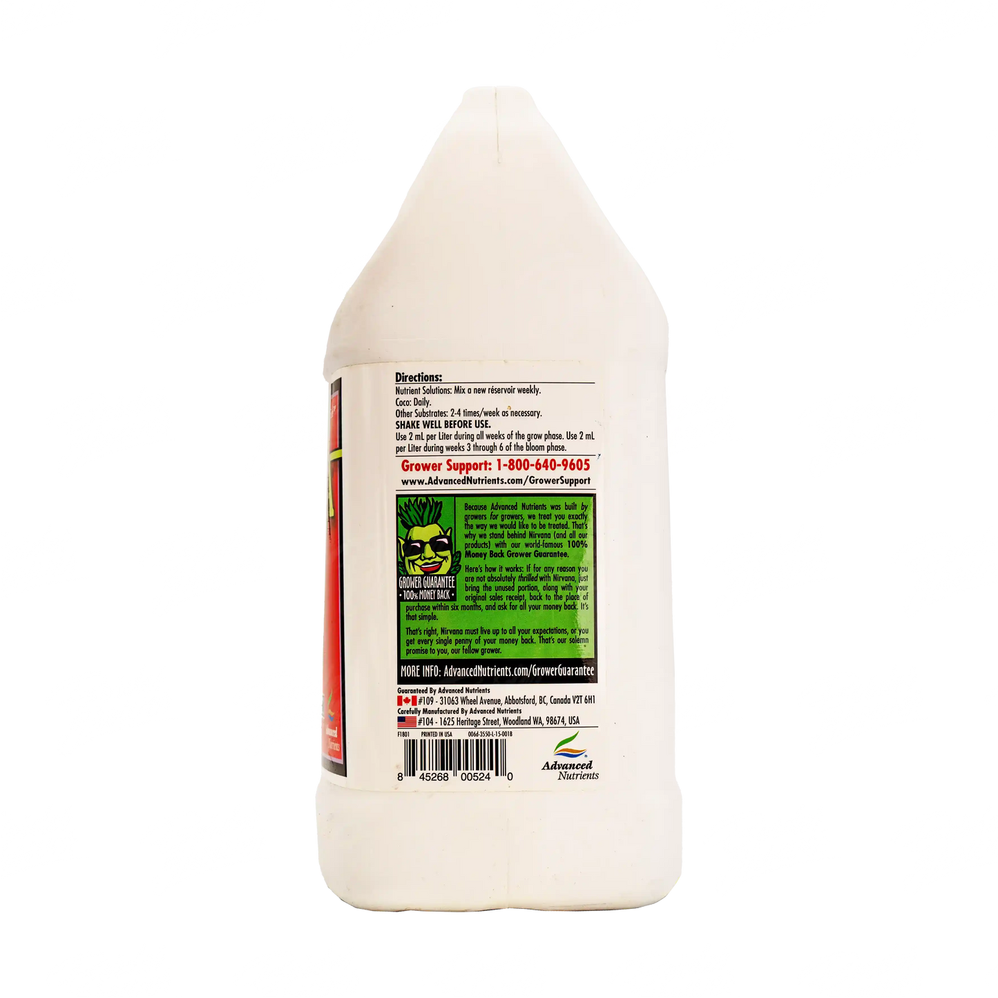 Nirvana | Advanced Nutrients - Suplemento Orgánico Engordador De Flores