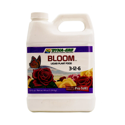 DYNA-GRO BLOOM 960 ML 3-12-6 Una sola botella para toda tu floración