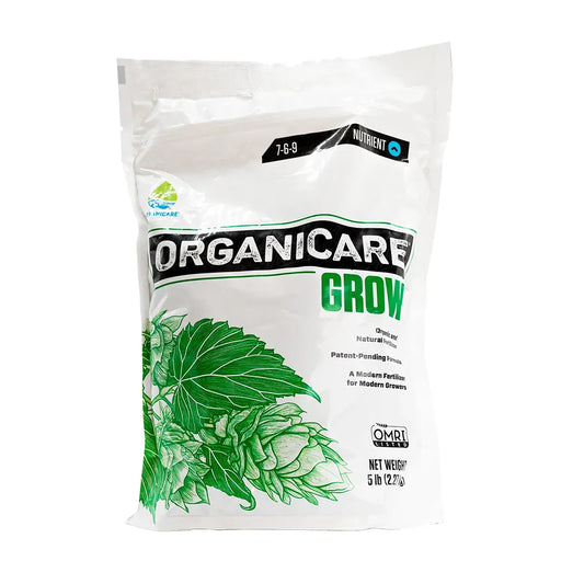 ORGANICARE GROW Fertilizante Base Granular Para Vegetación Mejora El Desarrollo De Hojas Y Tallos