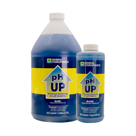 PH UP | General Hydroponics - Aumenta el pH De Tu Solución Y Mejora La Absorción De Nutrientes