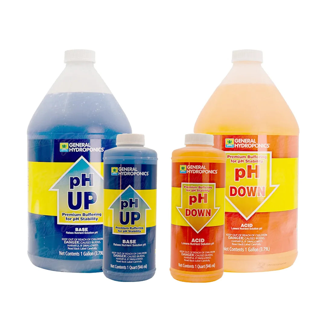 pH Up y pH Down | General Hydroponics - Reguladores de pH