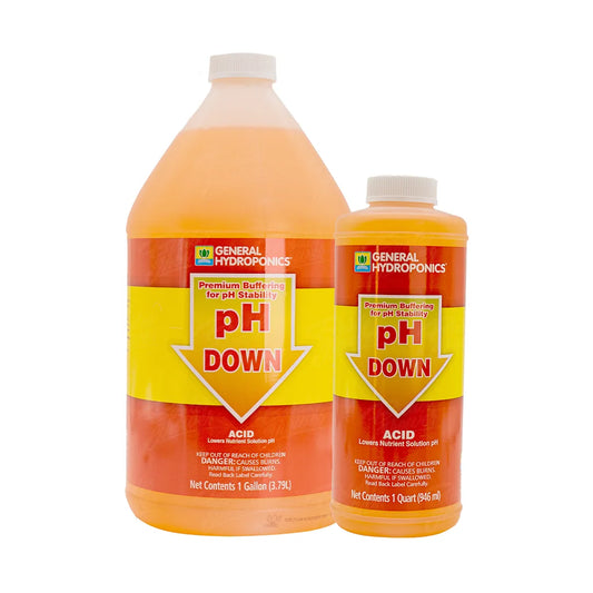 PH DOWN Reduce el pH De Tu Solución Nutrimental Y Mejora La Absorcion De Nutrientes