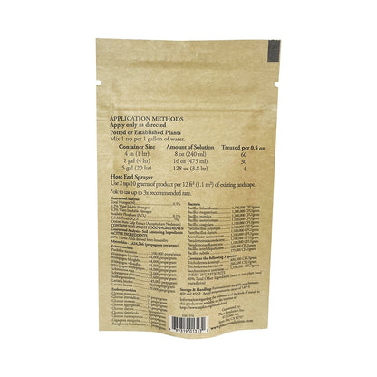 PLANT SUCCESS ORGANICS GRANULAR Complejo De Micorrizas 100% Orgánico Mejora La Absorción De Nutrientes