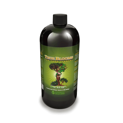 TRUE BLOOMS aditivo de floración FOLIAR de 2,16 y 32oz de Primordial Solutions, engordador de cogollos