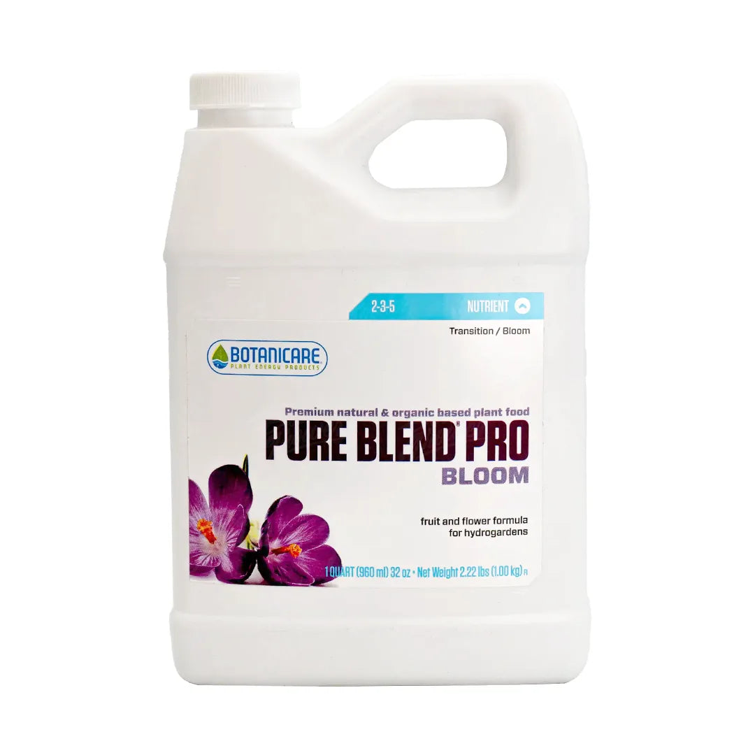 PURE BLEND PRO BLOOM | Botanicare - Fertilizante Base Para Floración Mejora El Desarrollo, Sabor Y Aroma De Tus Flores