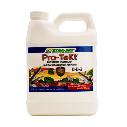 PRO-TEKT 0-0-3 960 ML Silicio de rápida absorción, más fuerza y resistencia para tus plantas