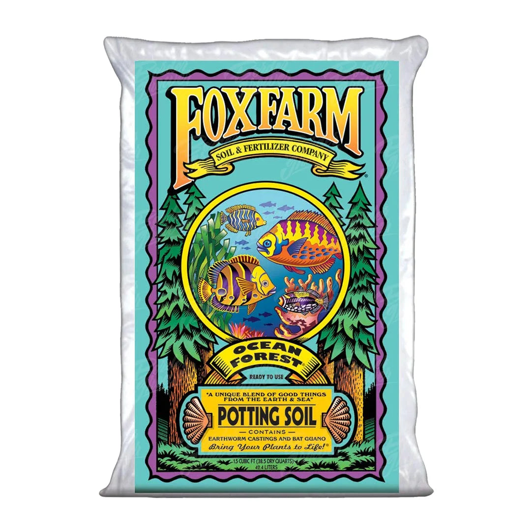 OCEAN FOREST Tierra Para Cultivo Premium Adicionado Con Nutrientes Orgánicos Maximiza El Crecimiento De Tus Plantas